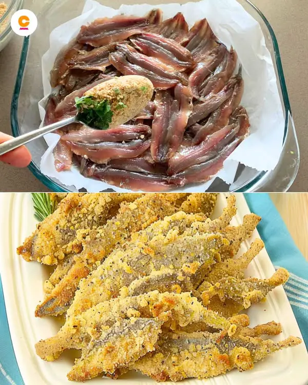 Alici al forno ricetta