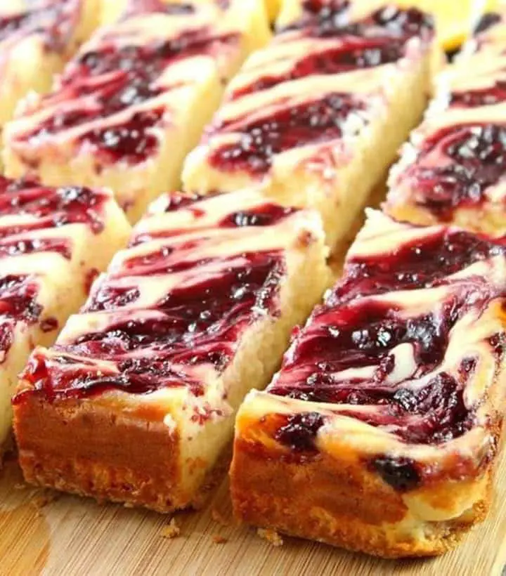 Barrette cheesecake limone lampone