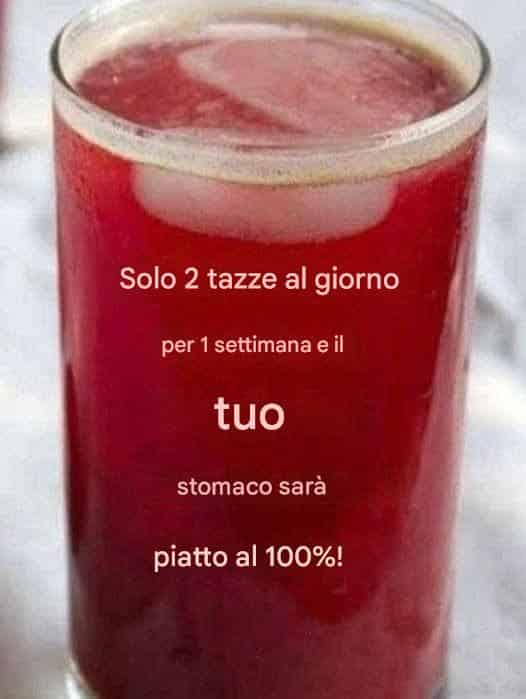 Bevanda brucia grassi veloce