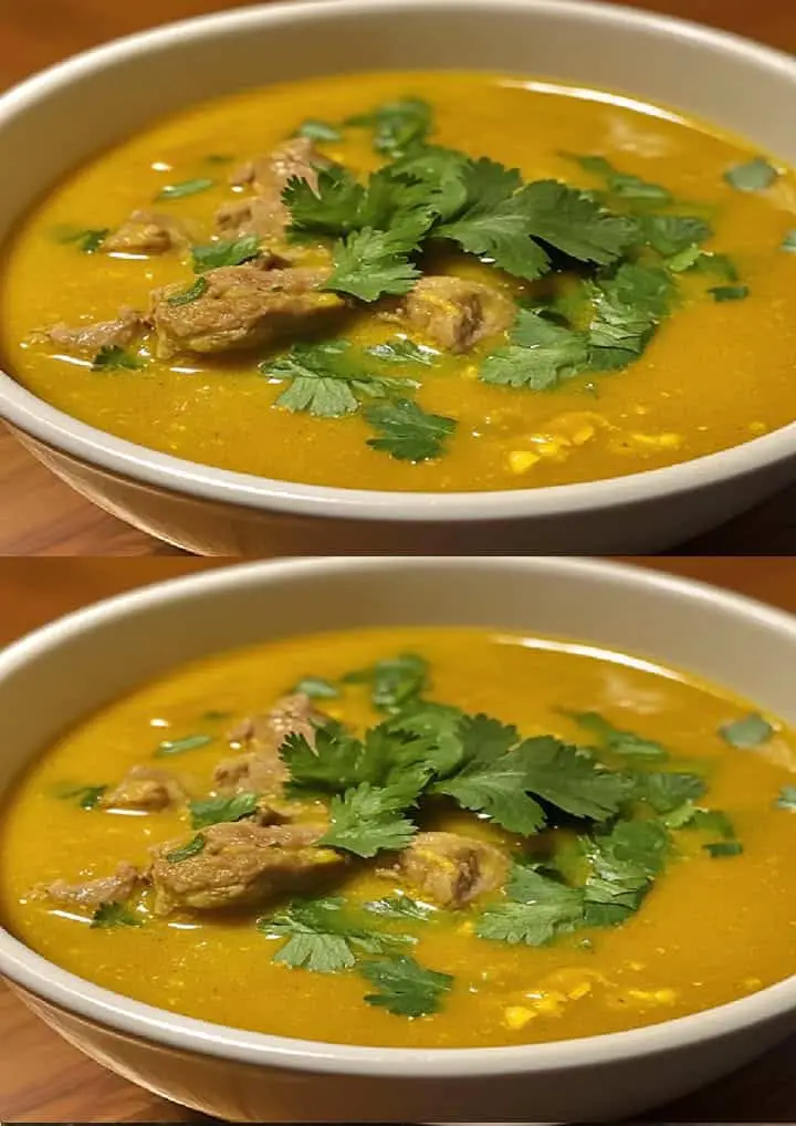 Brodo Mandioquinha ricetta semplice