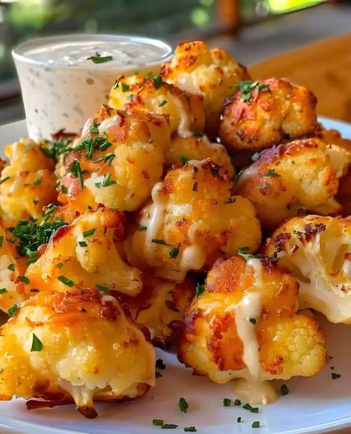 Cavolfiore croccante al formaggio