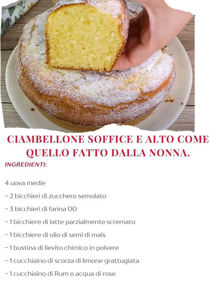 Ciambellone della nonna