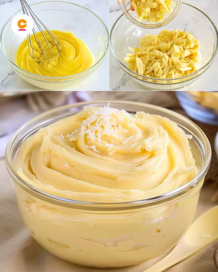 Crema al cioccolato bianco