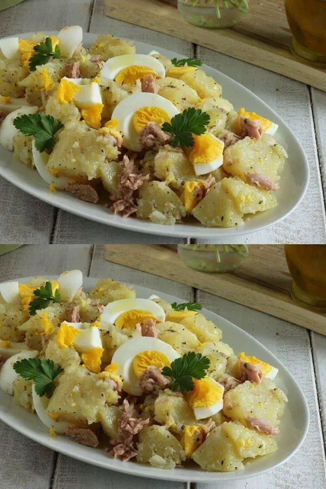 Insalata di patate fresca