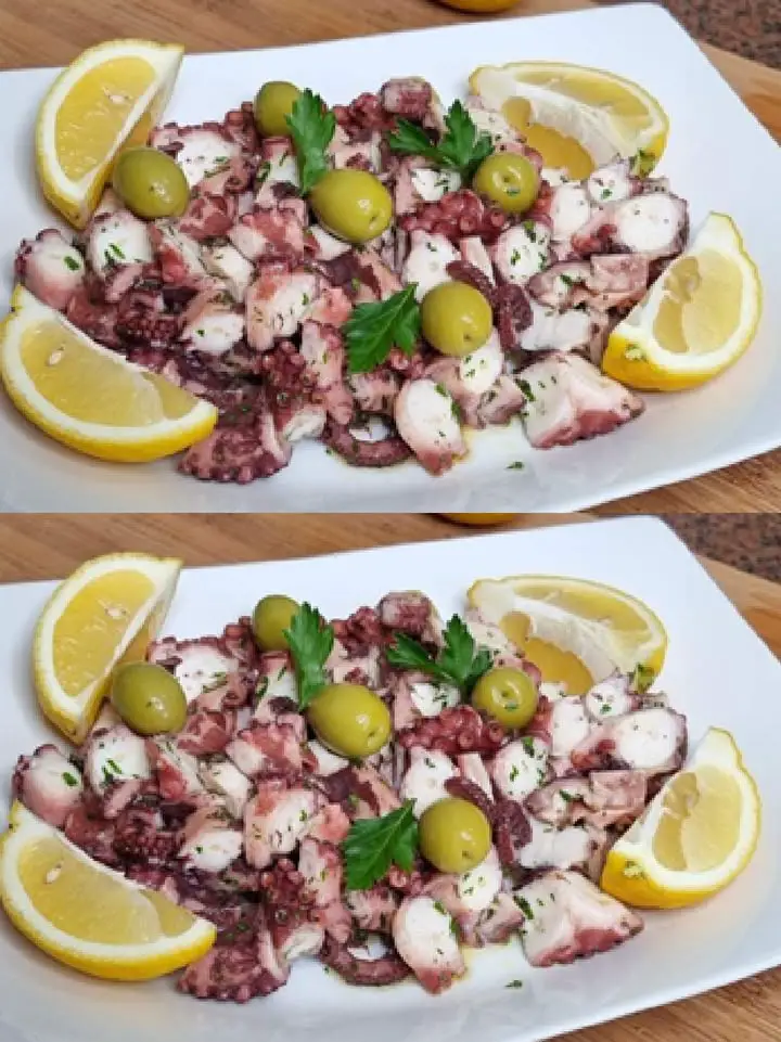 Insalata di polpo saporita