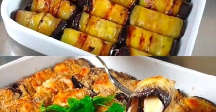 Involtini di melanzane al forno