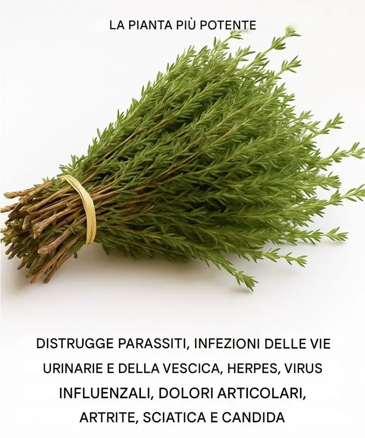 pianta potente distrugge virus