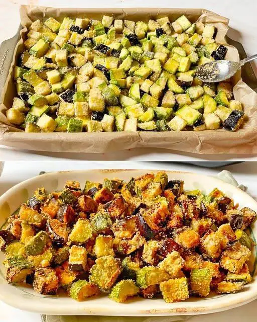 Melanzane e zucchine al forno