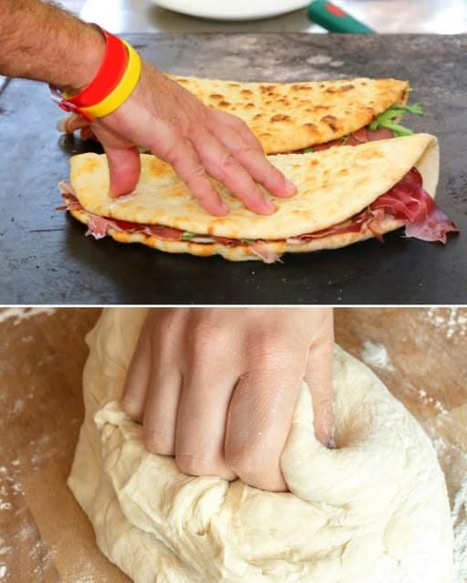 Piadina senza strutto