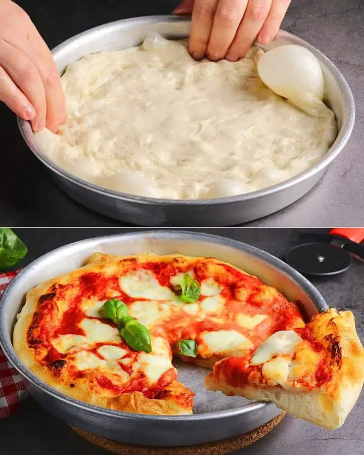 Pizza al tegamino torinese