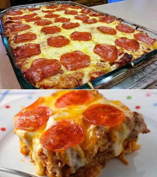 Pizza in casserola deliziosa