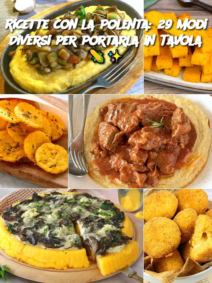 Polenta gustosa e versatile