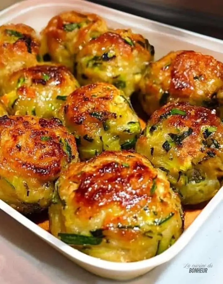 Polpette di zucchine forno