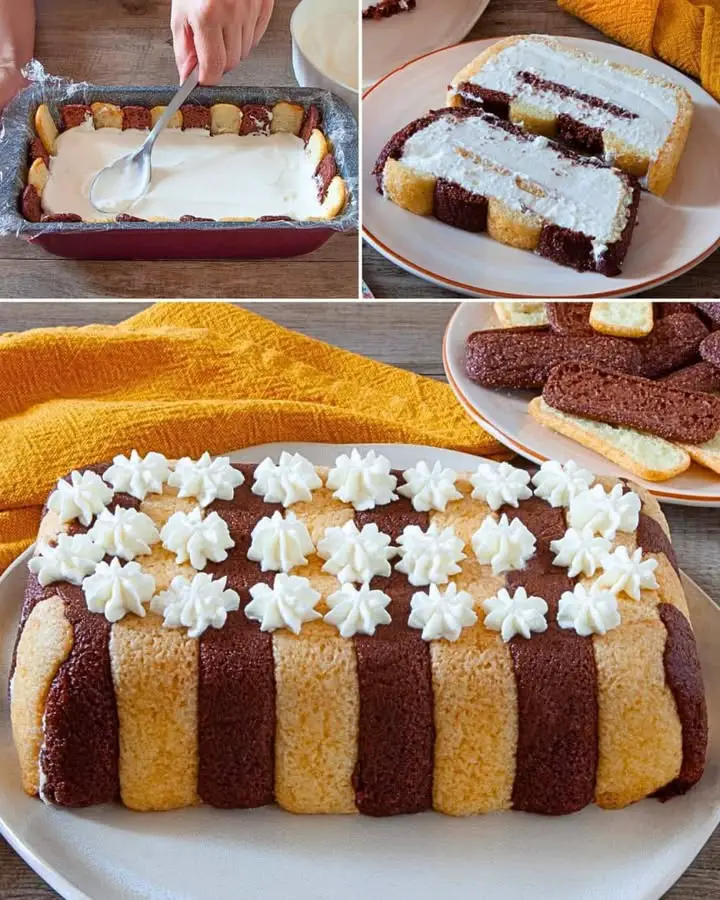 Semifreddo con biscotti