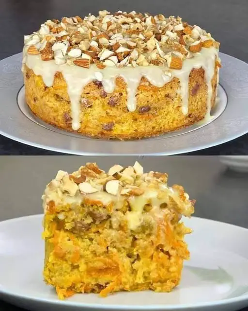 Torta di carote sana