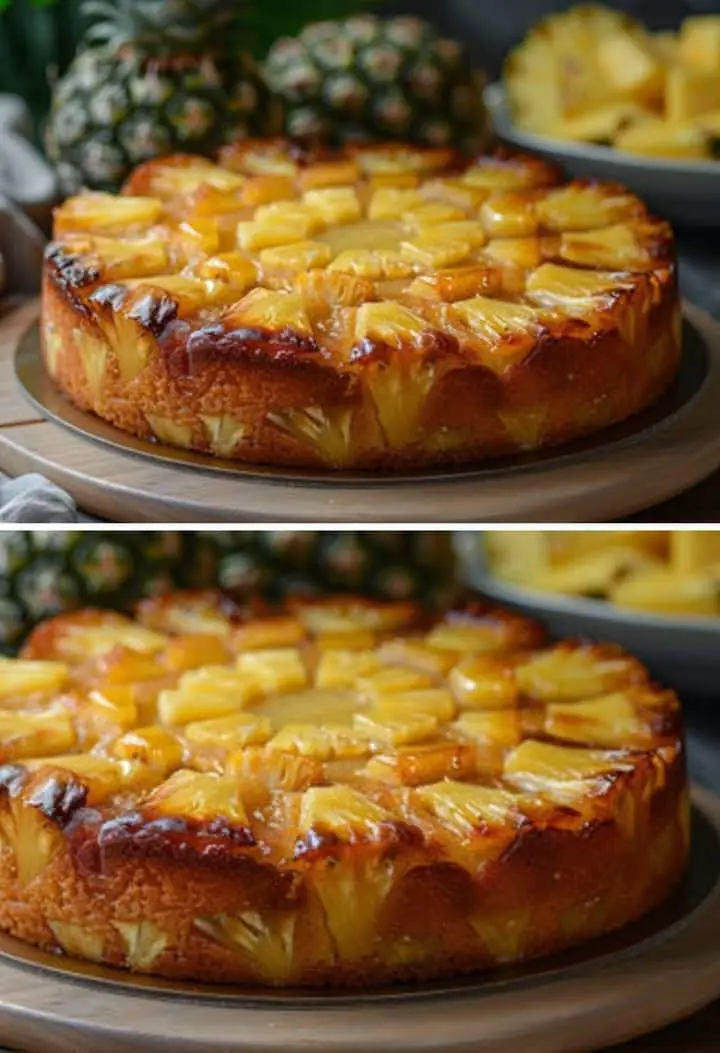 Torta giraffa all'ananas
