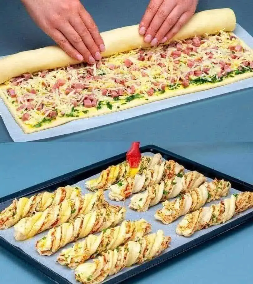 Bastoncini di pasta sfoglia
