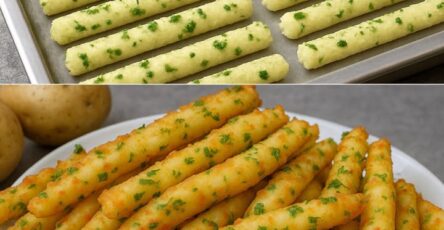 Bastoncini di patate sani
