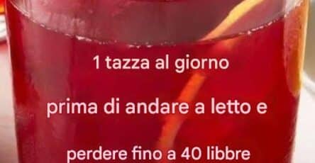 Bevanda bruciagrassi potente