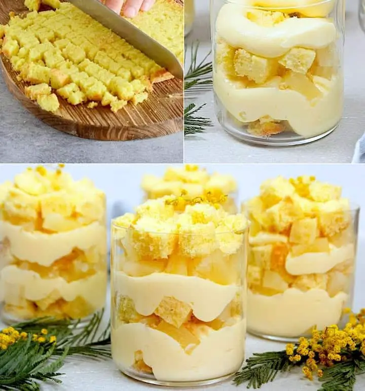 Bicchieri cremosi dessert facile