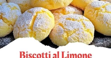 Biscotti al limone profumati