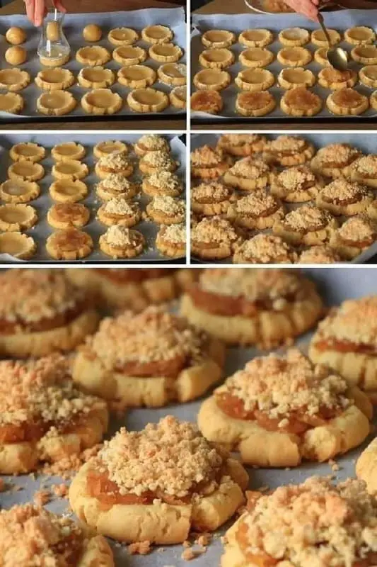 Biscotti alle mele tritate