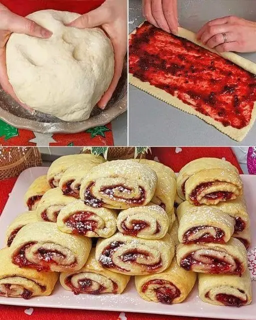 Biscotti arrotolati semplici