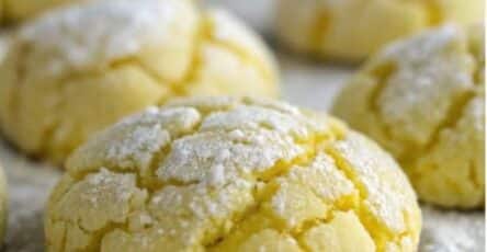 Biscotti limone morbidi profumati