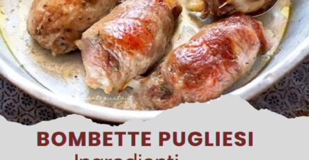 Bombette pugliesi ricetta originale