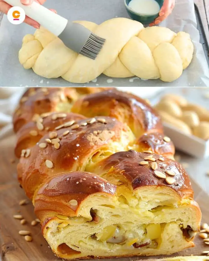 Brioche dolce profumata