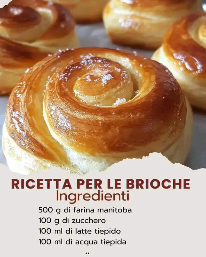 Brioche soffici e dolci