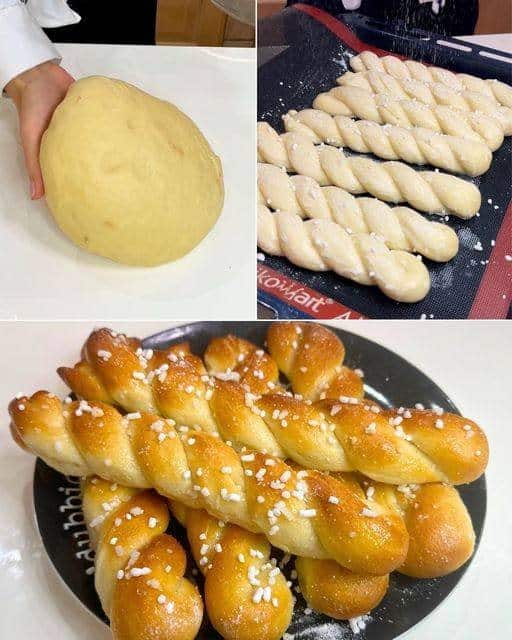 Brioche trecce delicate