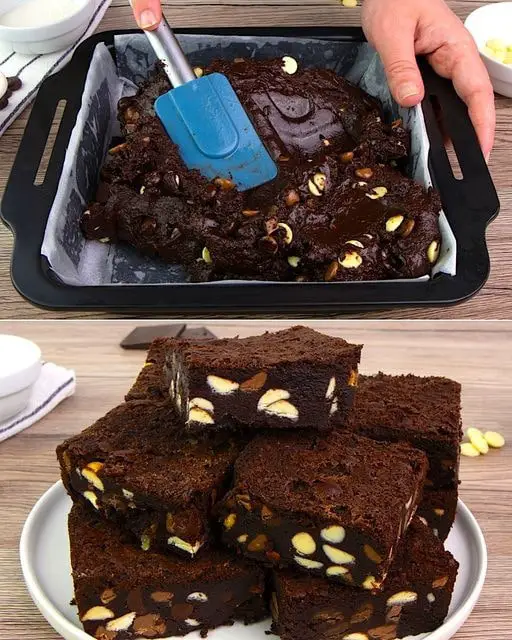 Brownies fondenti semplici