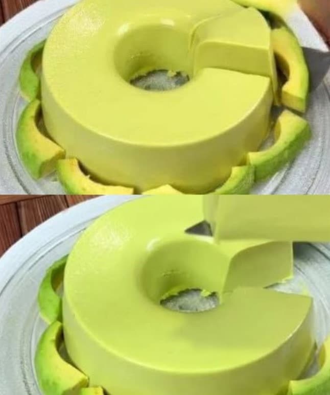 Budino all'avocado cremoso