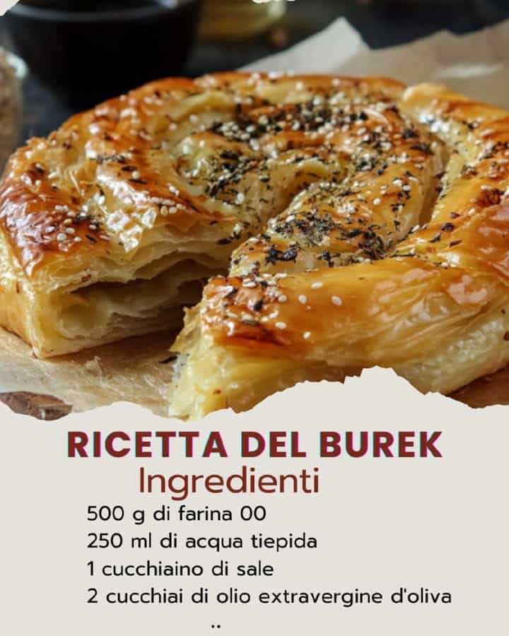 Burek farcito delizioso