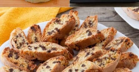 Cantucci al cioccolato croccanti