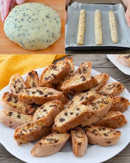 Cantucci al cioccolato croccanti
