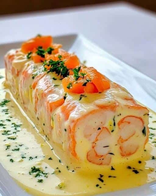 Capesante e salmone freschi