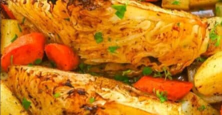 Cavolo, patate e carote