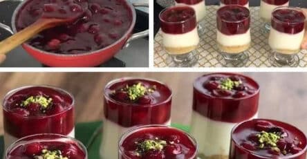 Cheesecake al bicchiere veloce