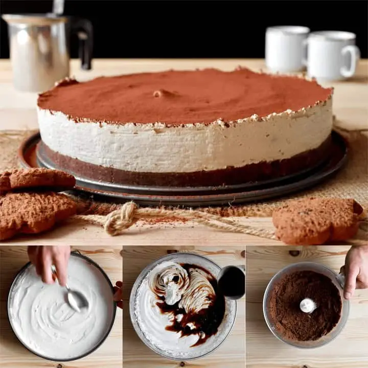 Cheesecake cremosa al caffè