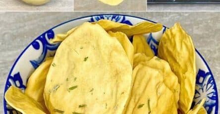 Chips di ceci croccanti