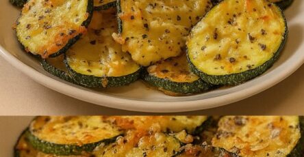 Chips di zucchine al forno