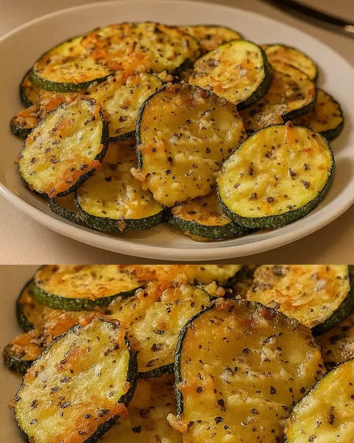 Chips di zucchine al forno