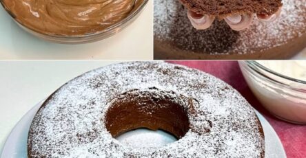 Ciambella con albumi avanzati