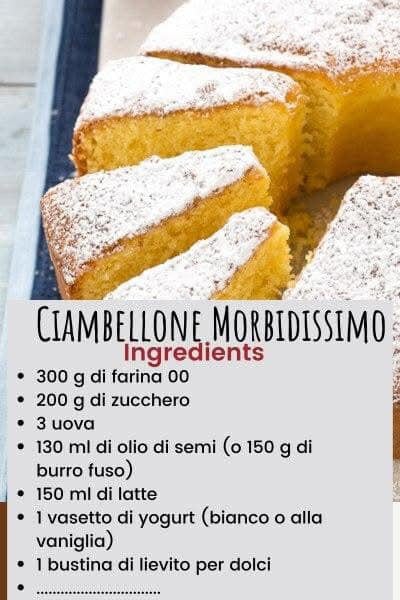 Ciambella soffice e golosa