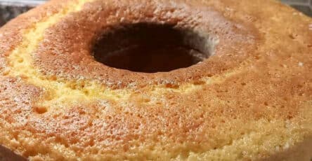 Ciambellone all'arancia cioccolato
