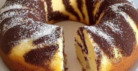 Ciambellone variegato morbidissimo