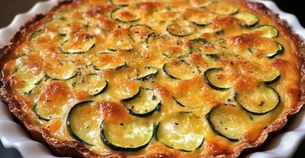 Clafoutis di zucchine al parmigiano
