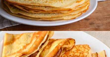 Crepes leggere senza uova